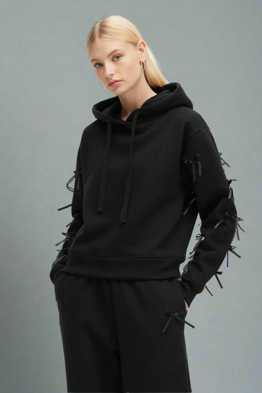 CHRLDR Molly Bows Hoodie Hoodie by CHRLDR as seen on celebrities