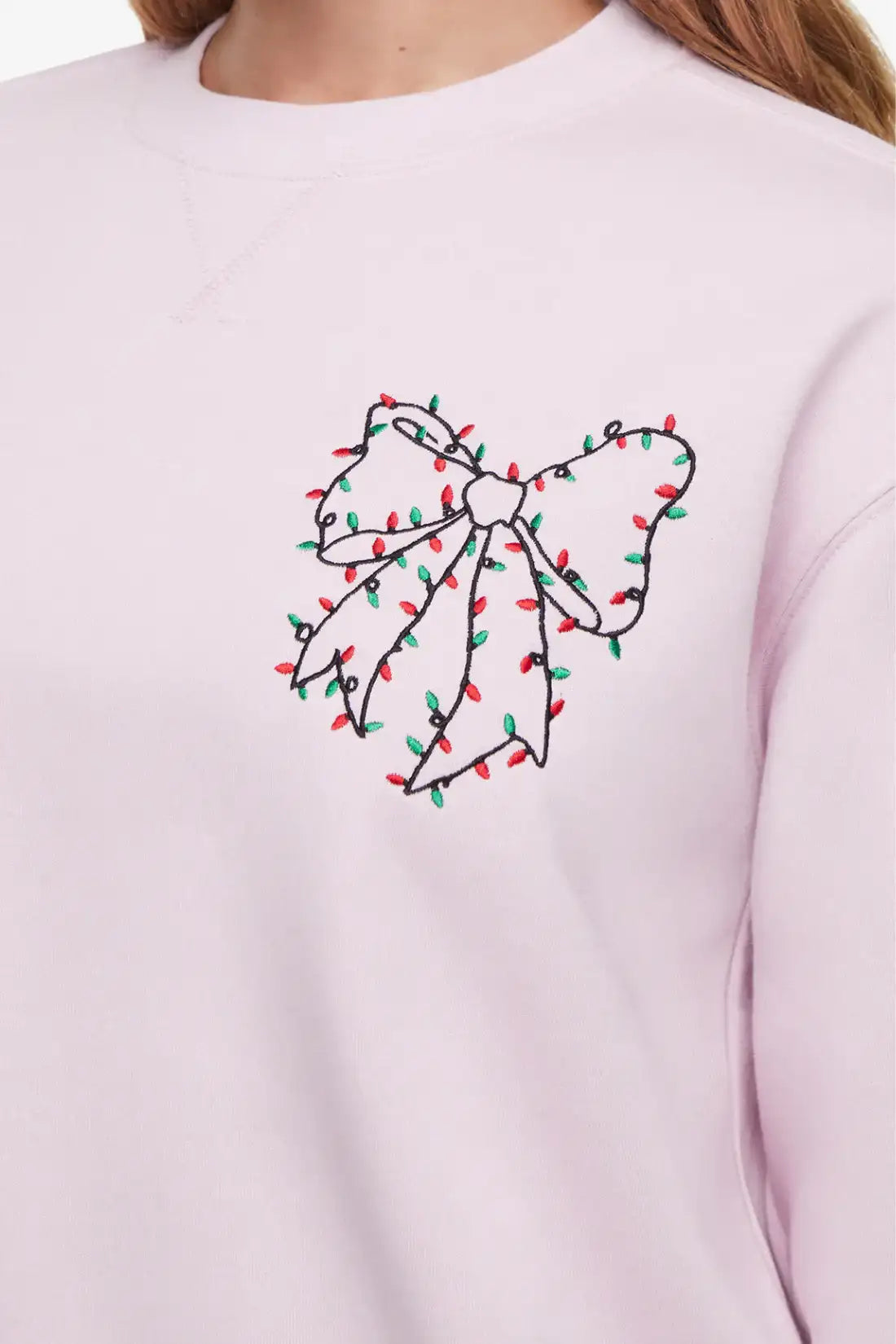 Wildfox Christmas Bow Charlie Sweatshirt