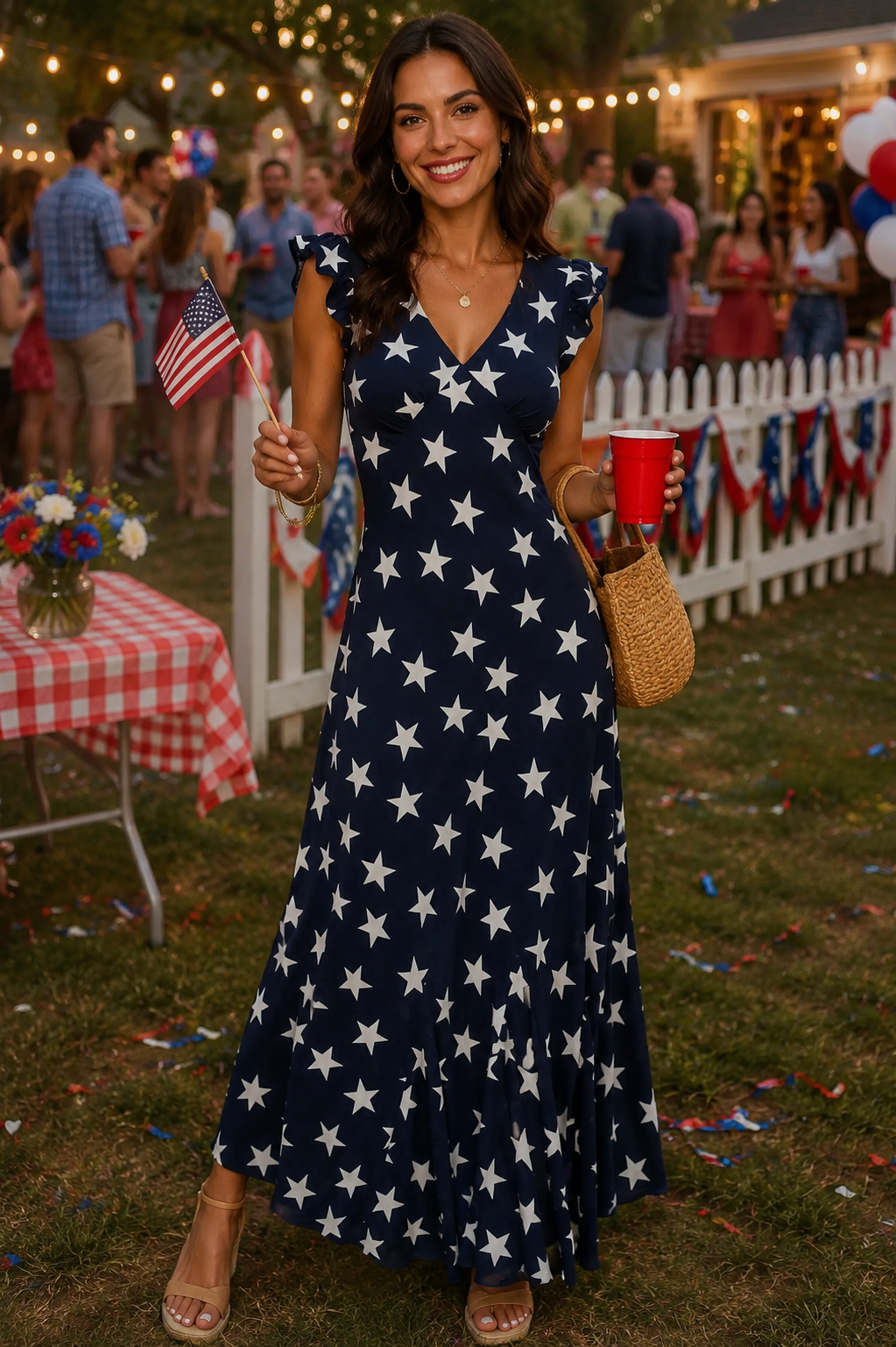 Beach Riot Elodie Twilight Stars Maxi Dress - Spoiled Brat
