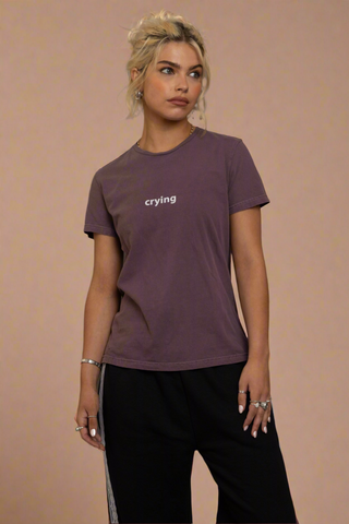 Daisy Street Crying Printed Tee