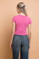 Daisy Street Hello Kitty Baby Tee T-Shirts by Daisy Street as seen on celebrities