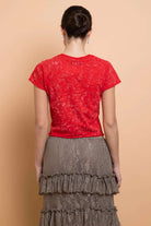 Daisy Street Youth Snow Washed Baby Tee T-Shirts by Daisy Street as seen on celebrities