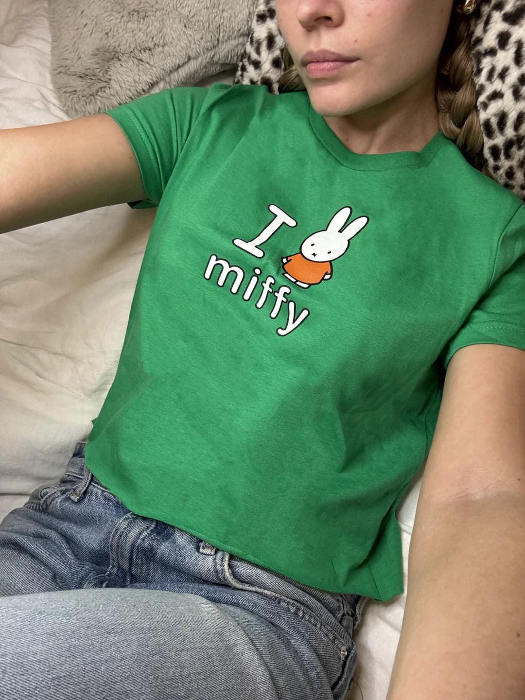 Shop Daisy Street Daisy Street x I Love Miffy Crop Tee online at Spoiled Brat