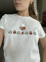 Shop Daisy Street Daisy Street x Miffy Short Sleeved Fitted Tee online at Spoiled Brat