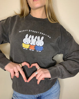 Shop Daisy Street x Miffy Street Besties Sweater as seen on HAYLEY TAMADDON - Spoiled Brat  Online