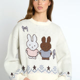 Daisy Street Miffy Crew Neck Jumper