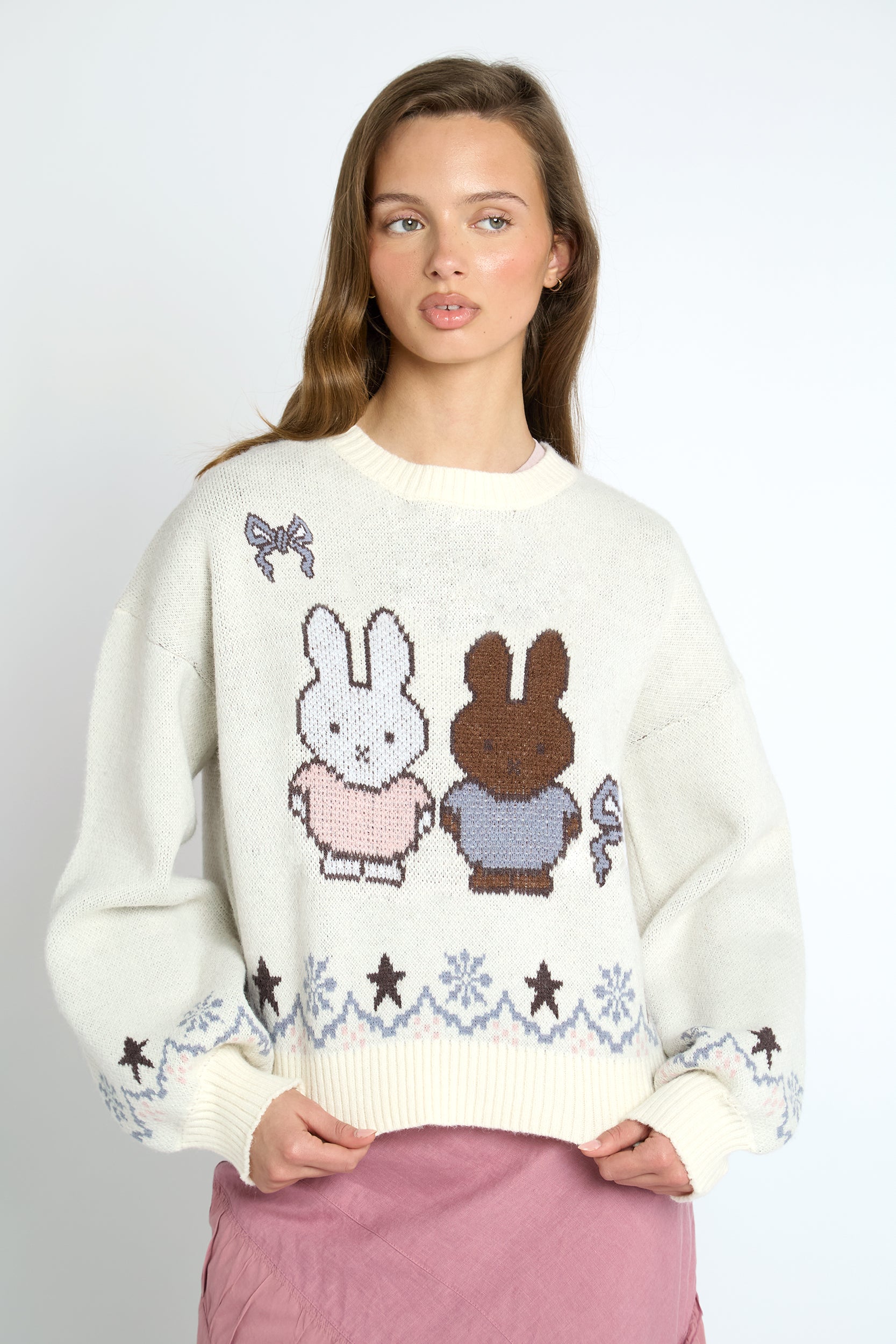 Daisy Street Miffy Crew Neck Jumper