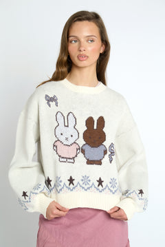 Daisy Street Miffy Crew Neck Jumper