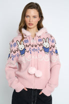 Daisy Street Taffy Miffy Knit Cardigan