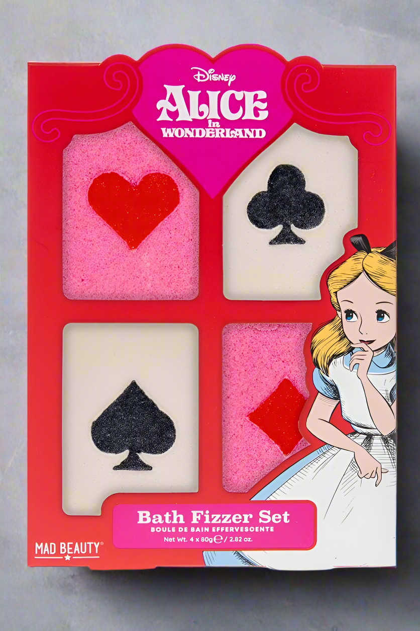 Disney Alice in Wonderland Bath Fizzer Set