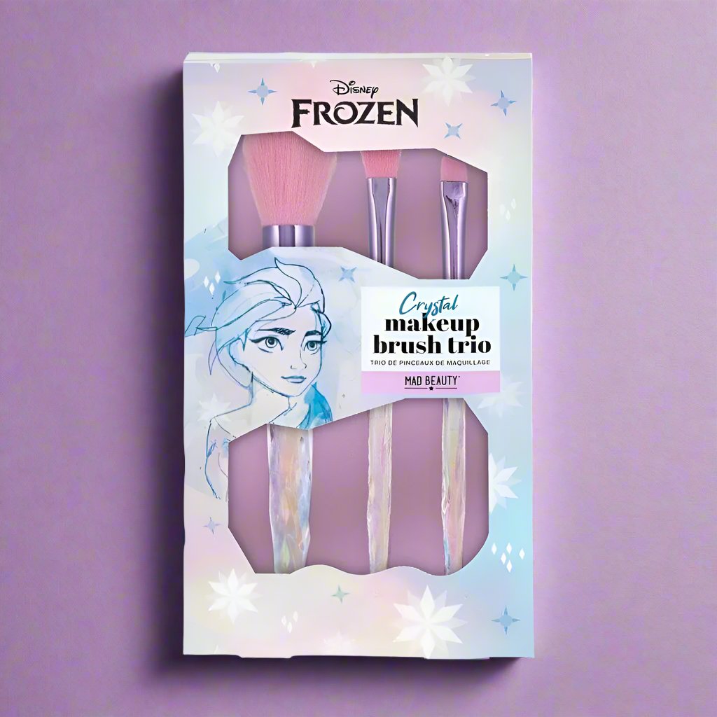 Shop Mad Beauty Disney Frozen Cosmetic Brush Trio online at Spoiled Brat