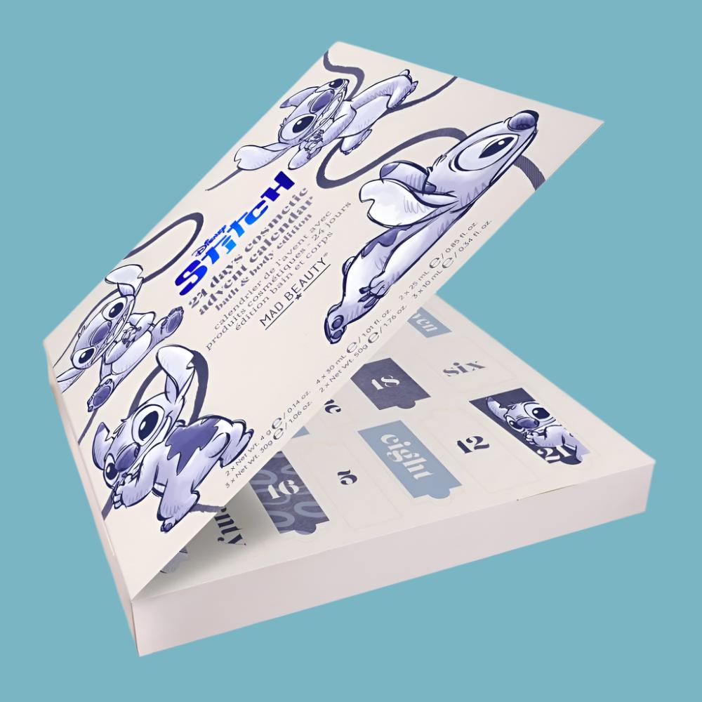 Disney Stitch Denim 24 Day Advent Advent Calendar by Mad Beauty as seen on celebrities