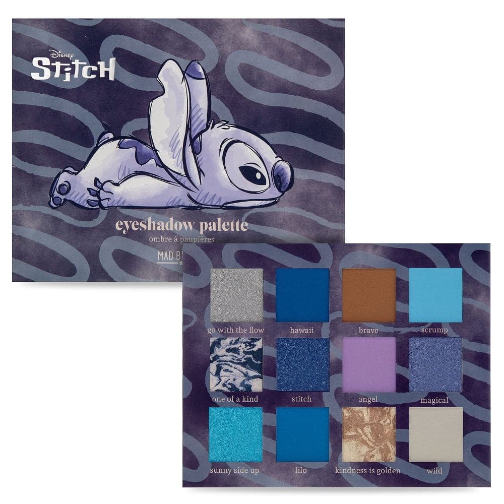 Shop Mad Beauty Disney Stitch Denim Eyeshadow Palette online at Spoiled Brat