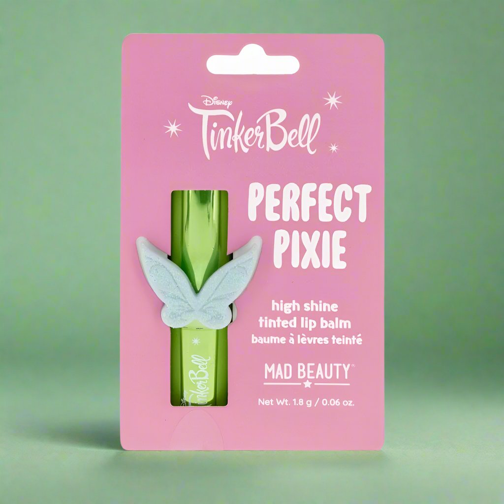 Shop Mad Beauty Disney Tinks Pixie Perfection High Shine Tinted Lip Balm online at Spoiled Brat