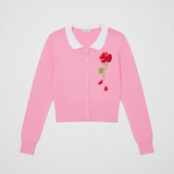 Disney Beauty & The Beast Pink Rose Cardigan