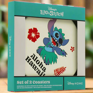 Disney Lilo & Stitch Set of 2 Ceramic Coasters