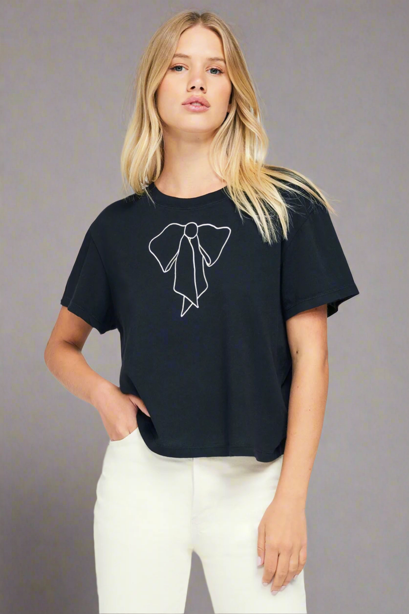 Shop Wildfox Wildfox Trompe L'oeil Boy Tee online at Spoiled Brat