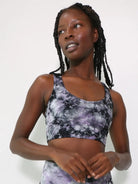 Electric & Rose Allegra Tie Dye Sports Bra Leggings by Electric and Rose as seen on celebrities