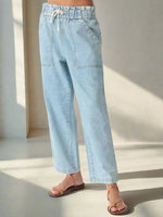 Shop Electric and Rose Electric & Rose Easy Denim Pants online at Spoiled Brat