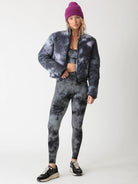 Electric & Rose Puffer Bomber Jacket as seen on Chloe Meadows Jacket by Electric and Rose as seen on celebrities