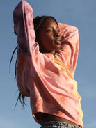 Electric and Rose Bhodi Patchwork Sweater Long Sleeved Top by Electric and Rose as seen on celebrities