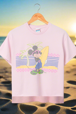 Shop Junk Food Junk Food Mickey Surf Flea Market Crop Top online at Spoiled Brat