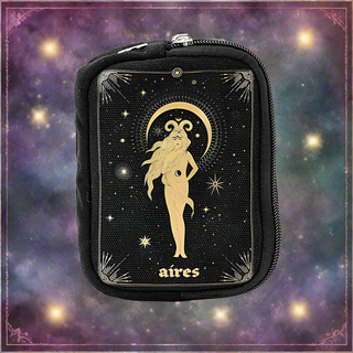 Zodiac Sign Wristlet Purse