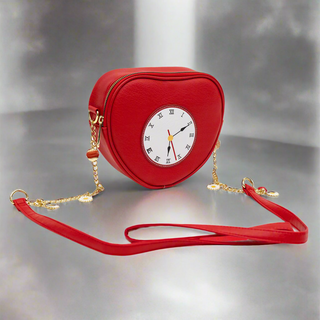 Buckle Down Products Wizard of Oz Heart Clock Cross Body Bag