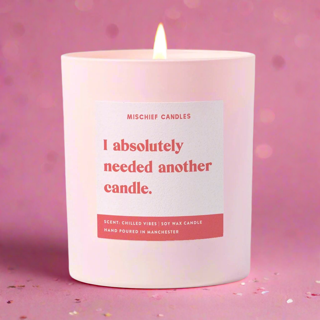 Shop Mischief Candles Funny Needed Another Candle Gift For Her Funny Candle online at Spoiled Brat