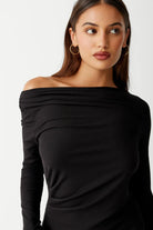 Frankies Bikinis Dahlia Long Sleeve T-Shirt Long Sleeved Top by Frankies Bikinis as seen on celebrities