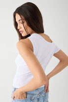 Frankies Bikinis Starlight Cotton Tee Top by Frankies Bikinis as seen on celebrities