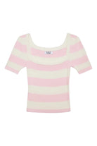 Frankies Bikinis Sunset Ballet Knit Shirt Top by Frankies Bikinis as seen on celebrities