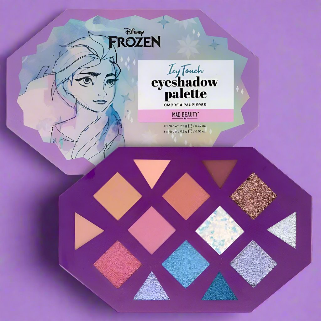 Shop Mad Beauty Disney Frozen Icy Touch Eyeshadow Palette online at Spoiled Brat