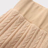 PIXIE & PEACH Maeve Crop Cable Knit Jogger