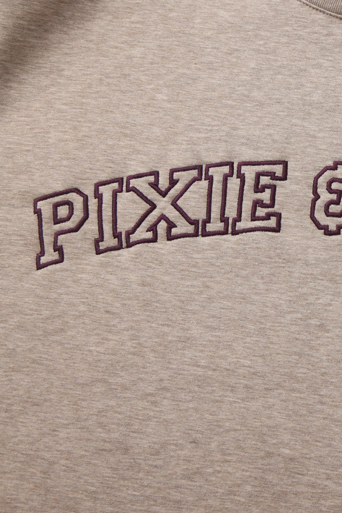 PIXIE & PEACH P&P Crop Sweat