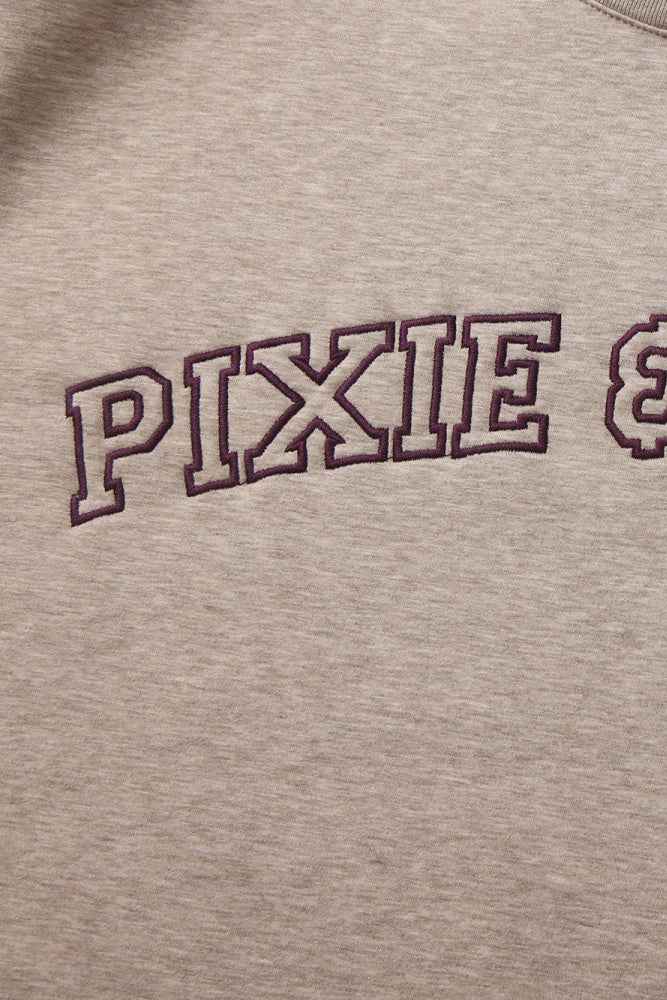 PIXIE & PEACH P&P Crop Sweat