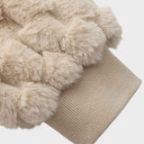 PIXIE & PEACH Beige Freddie Snuggle Borg Top