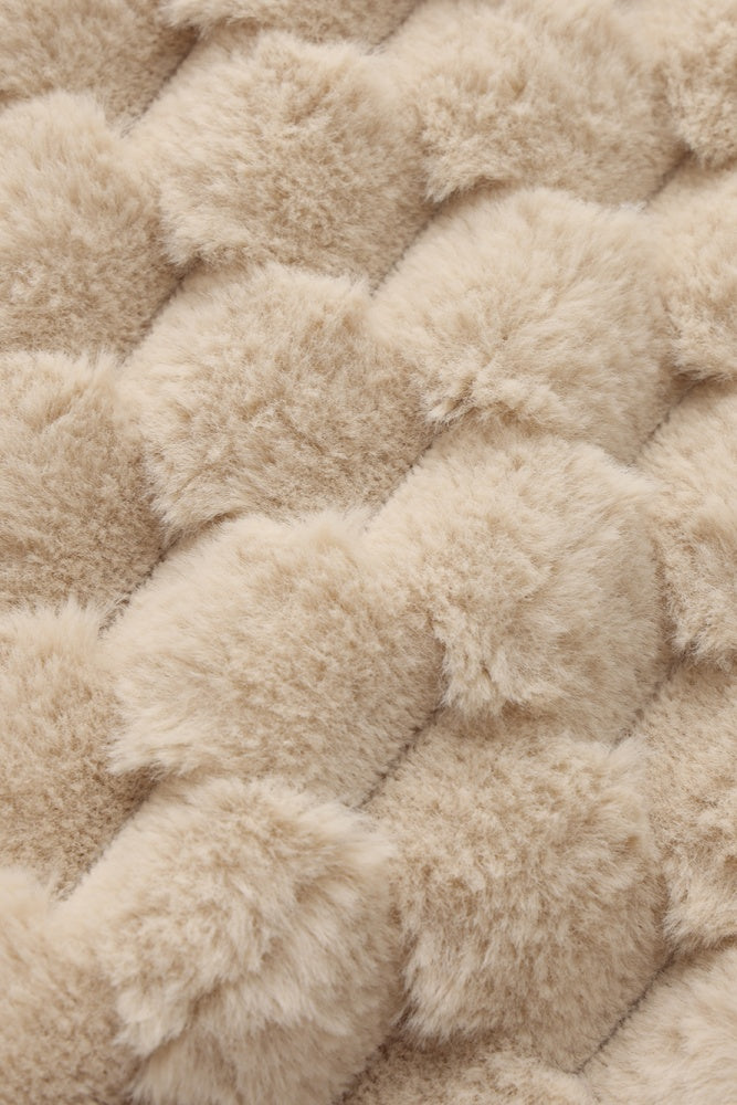 PIXIE & PEACH Beige Freddie Snuggle Borg Top
