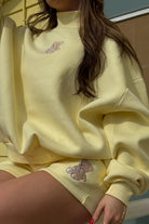 Happy Camp3r Banana Camp3y Mockneck Sweater