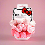 Shop Kitsch Hello Kitty x Kitsch Recycled Fabric Puffy Scrunchies 3pc Set online at Spoiled Brat