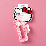 Shop Kitsch Hello Kitty x Kitsch Recycled Plastic Jumbo Open Shape Claw Clip online at Spoiled Brat