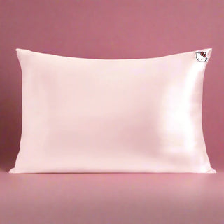 Buy Hello Kitty x Kitsch Satin Pillowcase - Solid Pink Hello Kitty Face