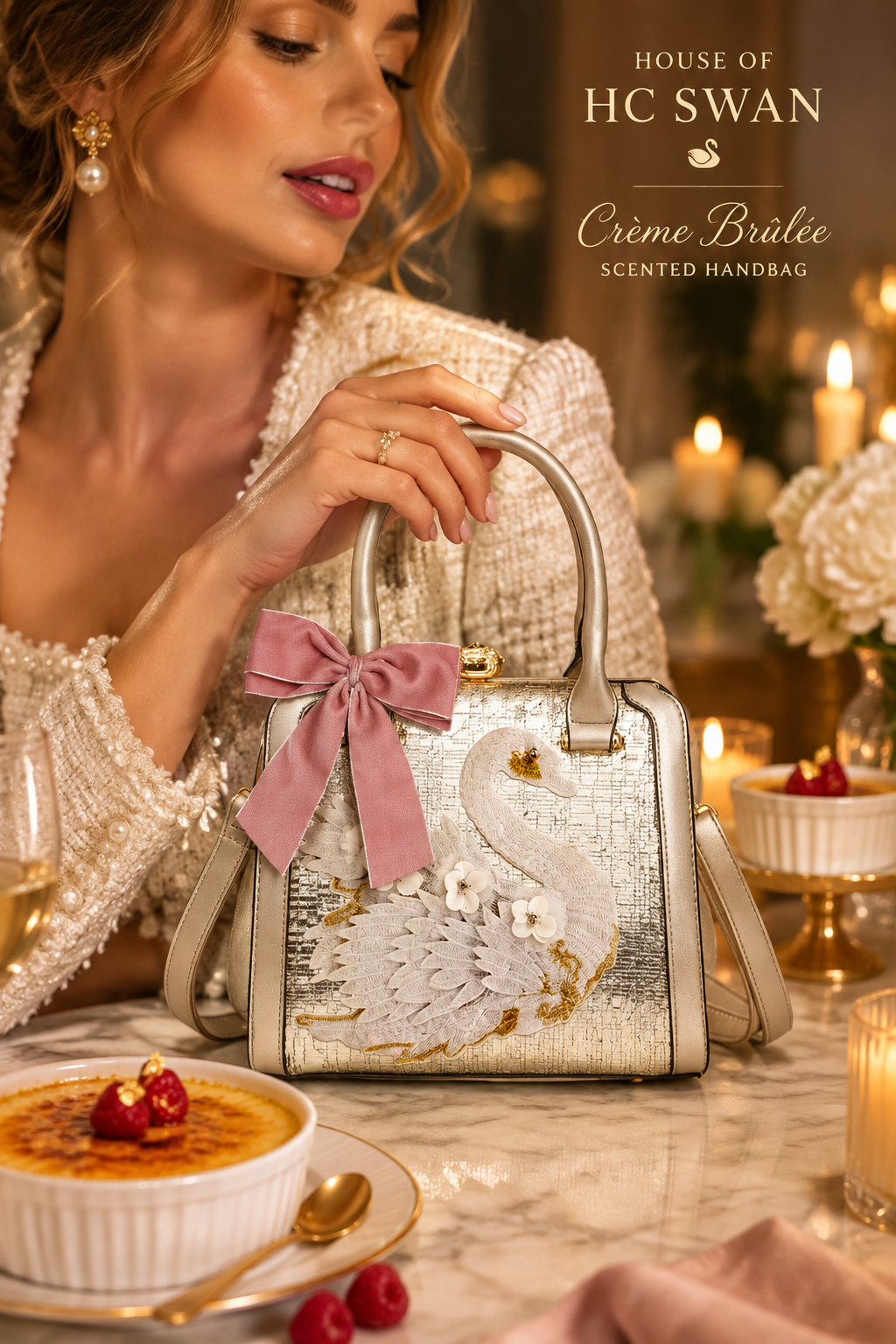 House of HC SWAN Scented Creme Brulee Handbag