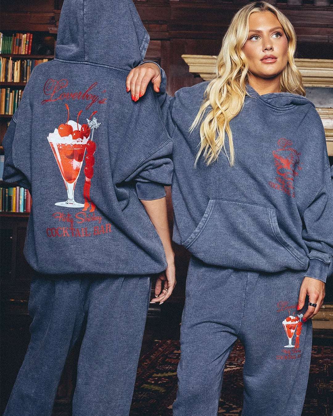 Boys Lie Loverboy Flirty Shirley Racer Hoodie