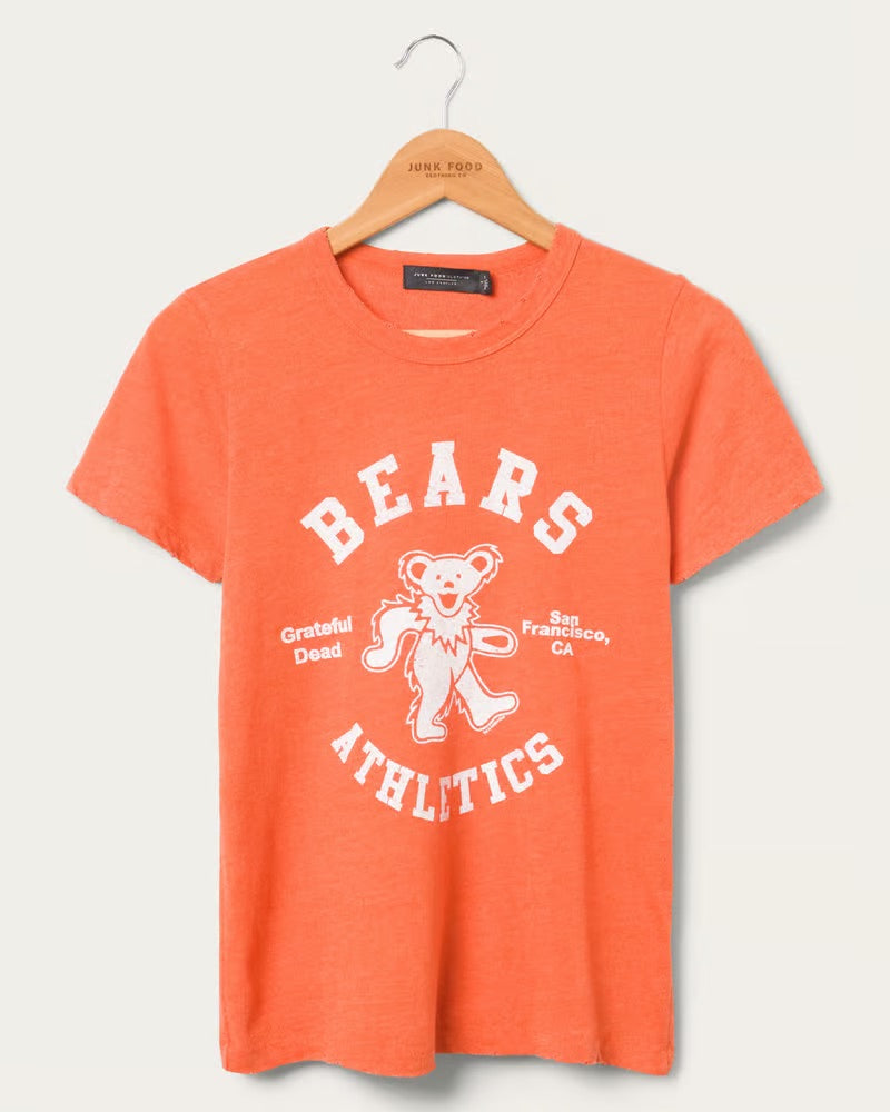 Shop Junk Food Junk Food Grateful Dead Bears Womens Tee online at Spoiled Brat