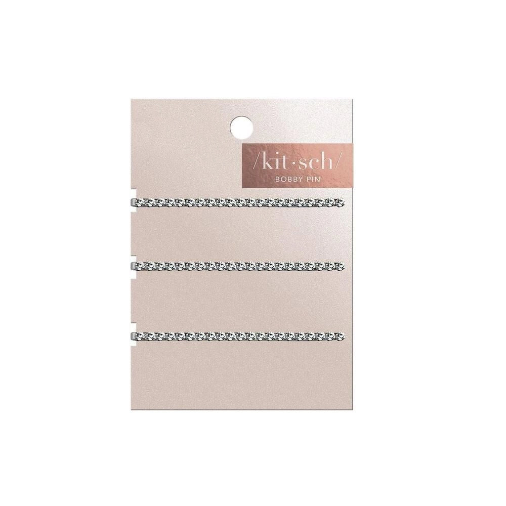 Shop Kitsch Kitsch Rhinestone Bobby Pins 3 Pack - as seen on Ariana Grande online at Spoiled Brat