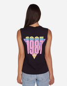 Lauren Moshi Barbie 1987 Kel Tank Top T-Shirt by Lauren Moshi as seen on celebrities