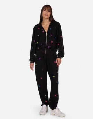 Shop Lauren Moshi Chantria Neon Stud Elements Sweatpants - Spoiled Brat  Online