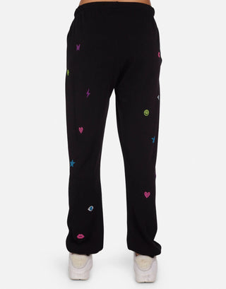 Shop Lauren Moshi Chantria Neon Stud Elements Sweatpants - Spoiled Brat  Online
