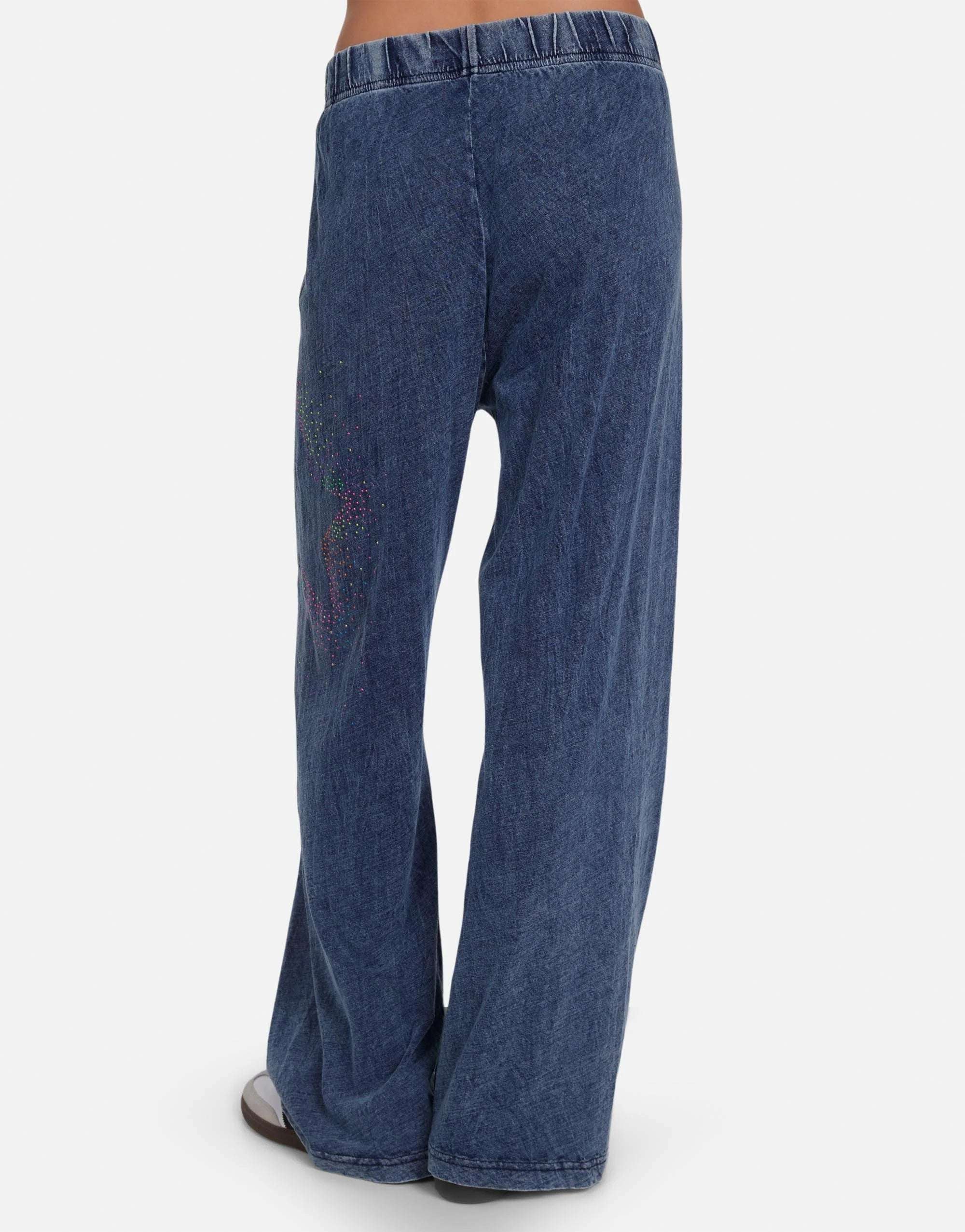 Lauren Moshi Martina Neon Stud Starburst Trousers Joggers by Lauren Moshi as seen on celebrities